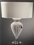 Milky White Glass Table Lamp 8055/LP