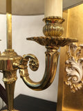 Cast Brass With Marble Base Table Lamp 615/2L