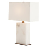 Carson Snow Marble 1-Light Table Lamp 42328-798