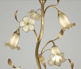 Flower Shape Murano Glass Chandelier 24931/8+3-A