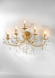 Asfour Crystal Leave Decor Wall Lamp 492/A5-K-P72-T