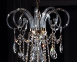 Clear Optic Crystals Glass Arms 10 Lights Chandelier C59/10