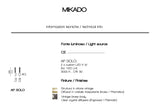 Mikado AP Solo Wall Lamp