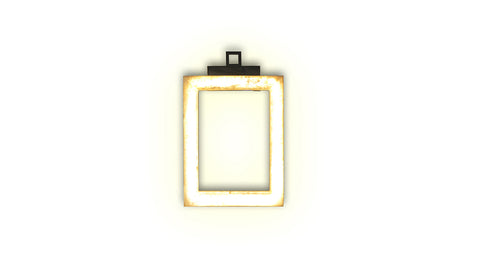 Uffizi AP 2 Wall Lamp Amber Onxy Marble