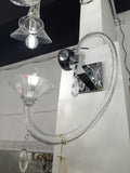 Love Heart Murano Hand Blown Glass Wall Lamp 8080/A1