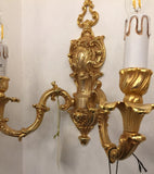 Cast Brass Hand-Chaised 24K Pure Gold Wall Lamp A4000/2