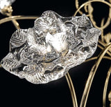Butterfly Murano Glass Wall Lamp 543/2A