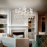 Clear Crystal Chandelier 235/8