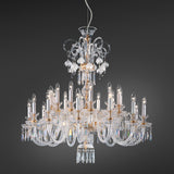 Clear Crystal Chandelier 239/12+12