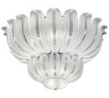 Etched Glass Shiny Nickel Ceiling Lamp 79/120