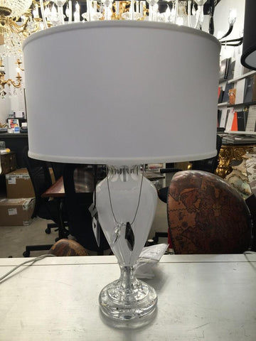 Milky White Glass Table Lamp 8055/LP