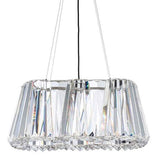 Glitters Ice Clear Pleated Glass Pendant CL001PC