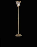 Brass Gold Plated Crystal Shade Floor Lamp 1030/P-C