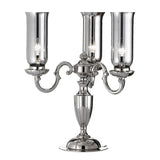 Brass Polish Nickel Platinum Glass Table Lamp 180/L3