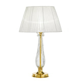 Brass Gold Plated Organza Shade Table Lamp 269/LG