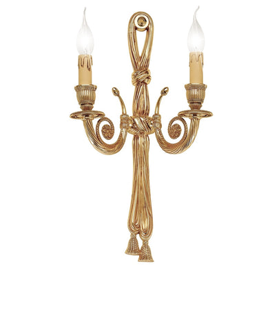 Brass French Gold Wall Lamp 382/A2