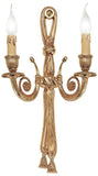 Brass French Gold Wall Lamp 382/A2