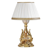 Brass Shaded Gold Crystal Table Lamp 550/LG