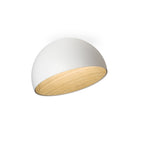 Duo Ceiling Lamp Angle Small Matt White Lacquer 4876