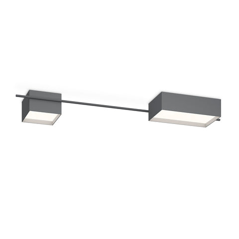 Structural Ceiling Lamp Comp Matt Grey Lacquer 2642