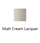 Tempo Single Pendant Matt Cream Lacquer Large 5780