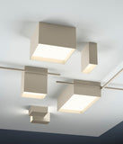 Structural Ceiling Lamp Comp Matt Cream Lacquer 2640