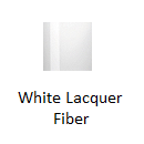 Slim 7 LEDs Pendant White Lacquer Fiber 0916